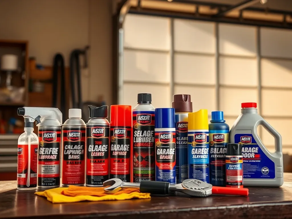 Explore Different Types of Lubricants for Garage Doors